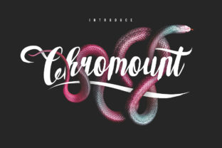 Adding Sweet Charm to Your Designs with Chromount Script