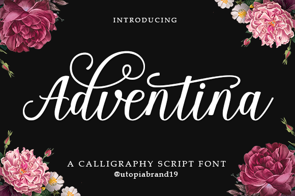 Adventina Script: Elevating Design with Elegant Typography