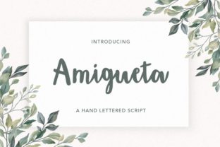 Amigueta Script: The Dynamic Font for Creative Branding