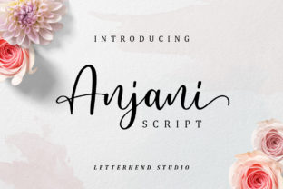 Anjani Script: Modern Handwritten Font for Creative Design