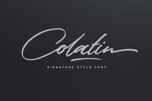 Colatin Script: The Handmade Font with Effortless Charm