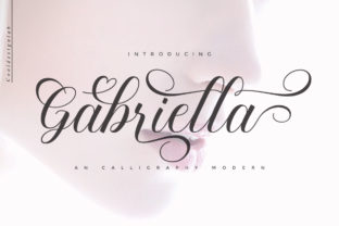 Gabriella Script: The Bold & Charming Typeface for Modern Creatives