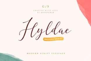 Hyldae Script: A Romantic Typeface for Modern Designs