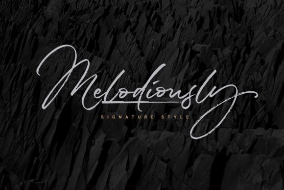 Melodiously Script: Elevating Design with Timeless Handwritten Charm