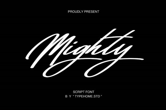 Mighty Script: Elevating Designs with Elegant Typography