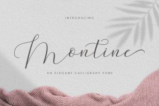 Montine Script: A Fresh Take on Modern Handwritten Fonts