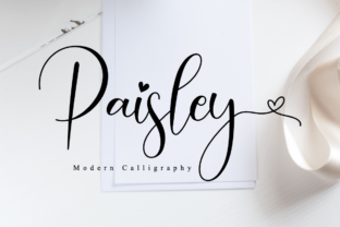 Paisley Script: A Font That Balances Elegance with Modern Flair