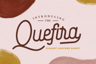 Quefira Script: A Modern Calligraphic Font for Elegant Branding