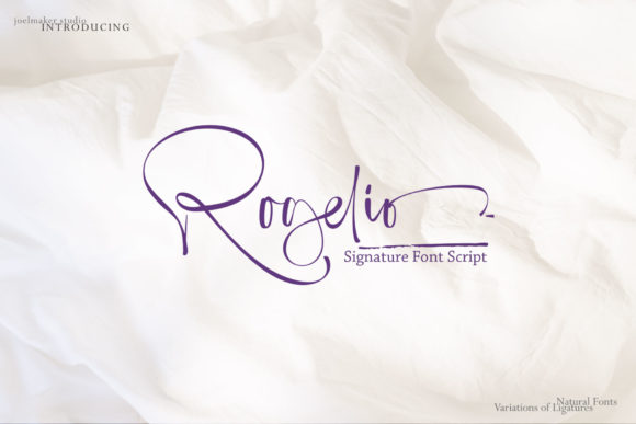 Rogelio Script: The Handwritten Font for Authentic Branding