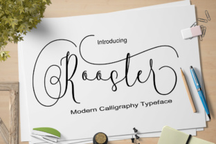 Rooster Script: A Versatile Calligraphy Font for Creative Projects