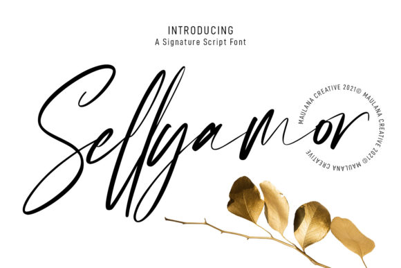 Sellyamor Script: Elevating Modern Design with Handwritten Elegance
