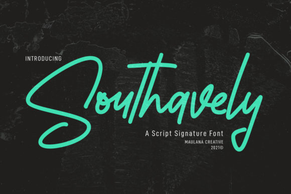 Southavely Script: Elevate Your Designs with Elegant Typography