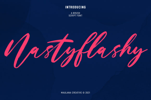 The Graceful Flow of Nastyflashy Script: A Designer's Guide