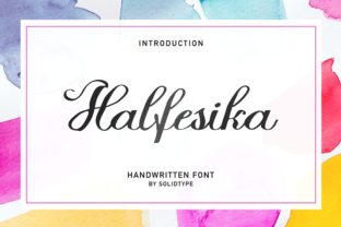The Sweet, Romantic Charm of Halfesika Script